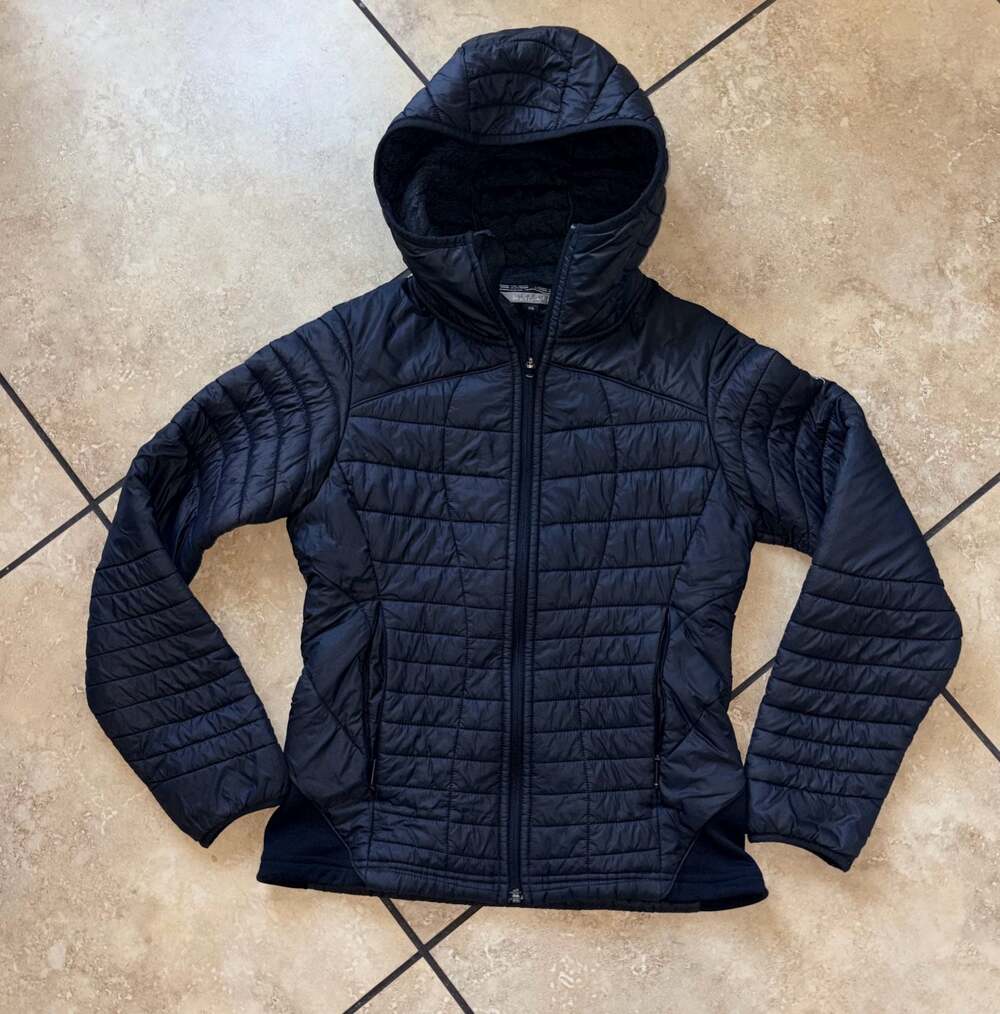 Smartwool PhD SmartLoft Hoody Quilted Puffer Jacket Black Women's Size XS - Picture 1 of 5